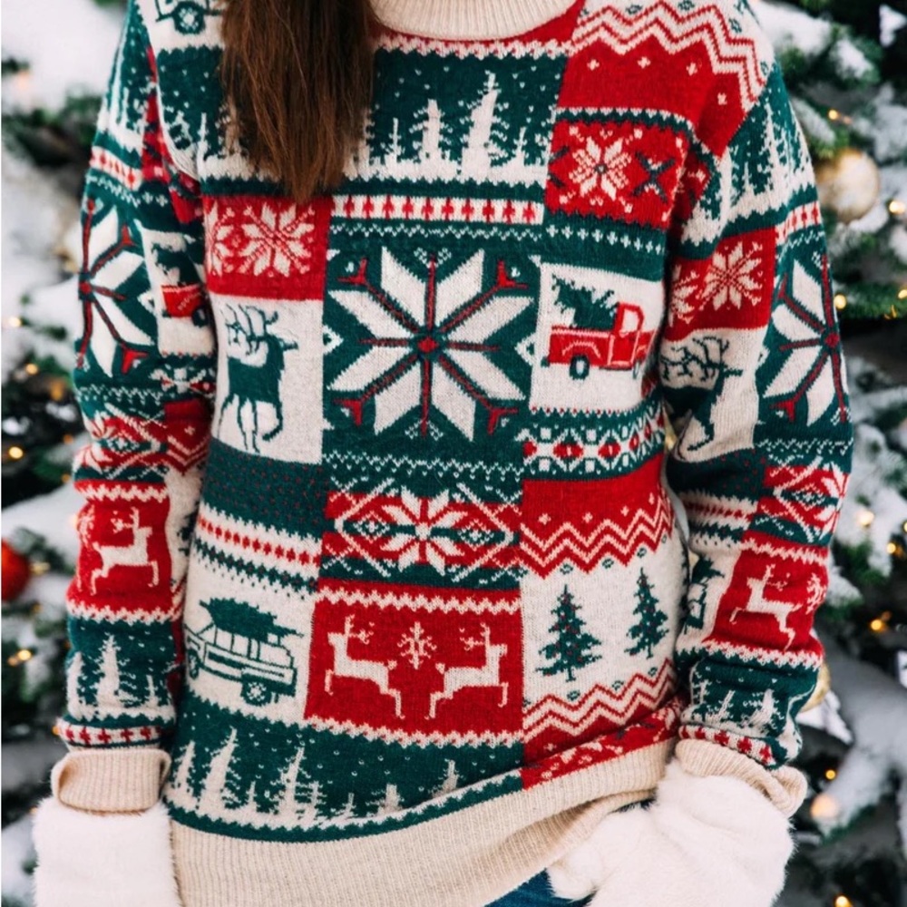 Kiel James Patrick Christmas Cozy Cabin Griswold Sweater
